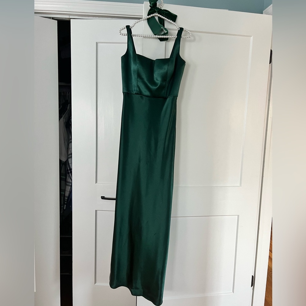Jenny Yoo Emerald Green Bridesmaid Dress
